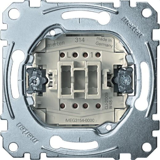 Merten Tastereinsatz MEG3154-0000 Schliesser 1pol. 10A AC250V