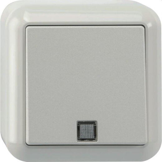 Merten Kontrollschalter 1polig polarweiß, MEG3106-8719