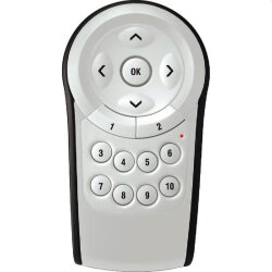 Merten IR-Fernbedienung MEG5761-0000 schwarz/weiss