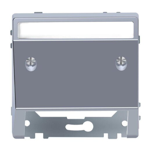 Merten Schrägauslass Edelstahl System Design