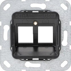 Gira Tragring 560100 Modular Jack 1 2fach