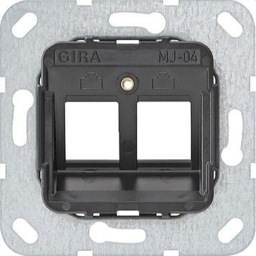 Gira Tragring 560400 Modular Jack 4 2fach