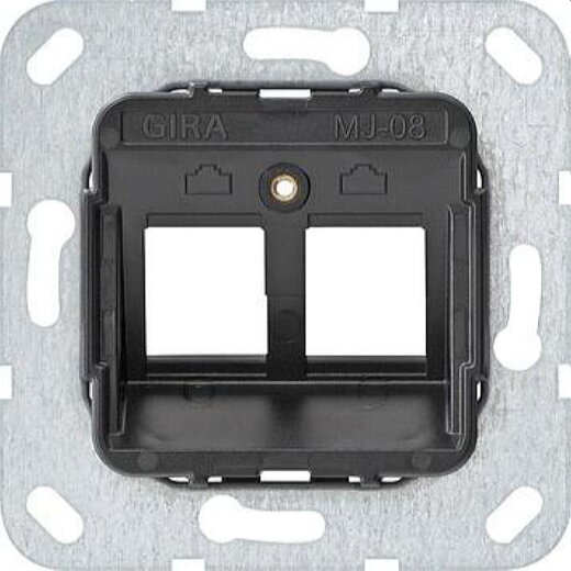 Gira Tragring 560800 Modular Jack 8 2fach