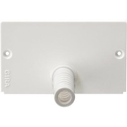 Gira Endkappe 135827 Profil 55 reinweiss