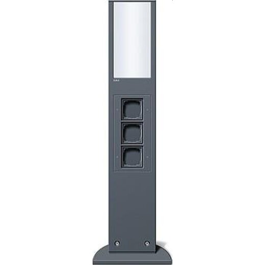 Gira Säule 134928 769mm Licht 3xLeer anthrazit