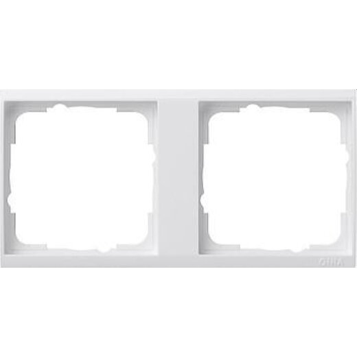 Gira Tragplatte 1462723 2fach Gira Event Klar reinweiss