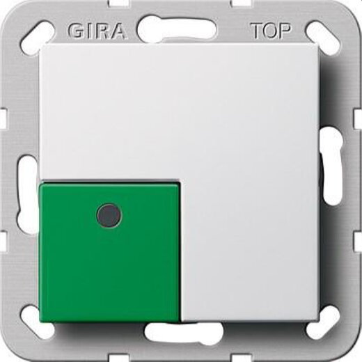 Gira Abstelltaster 291103 System 55 reinweiss