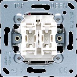 Jung Wippschalter, 10 AX 250 V ~, Serien, ohne Krallen 505EU