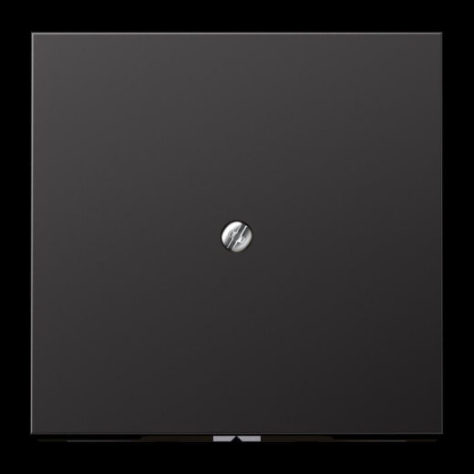 Jung Leitungsauslass mit Zugentlastung, Aluminium lackiert, Serie LS, dark (lackiertes Aluminium) AL2990AD