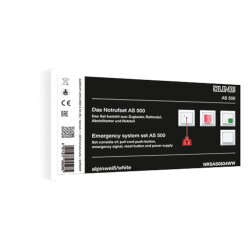 Jung Notrufset, Serie AS, alpinweiß NRSAS0834WW