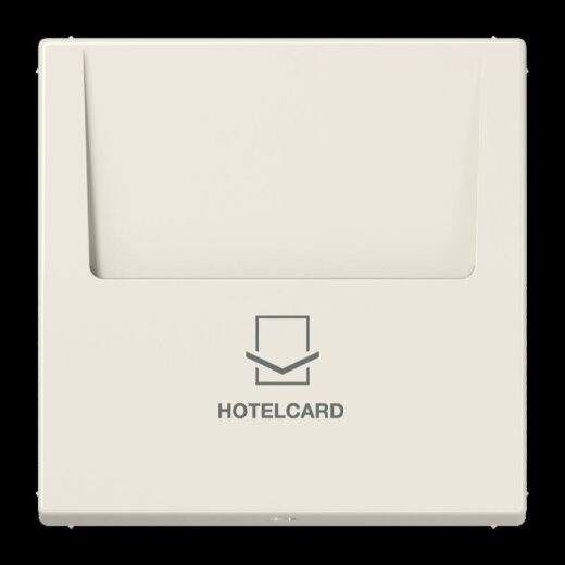 Jung Hotelcard-Schalter (ohne Taster-Einsatz), Hotelcard, Serie LS, weiß LS590CARD