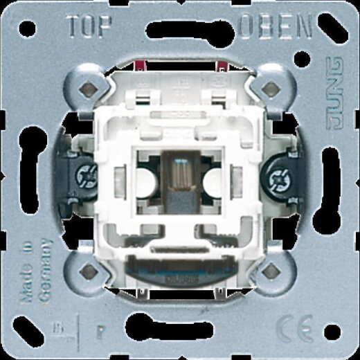 Jung Wipp-Kontrollschalter, 20 AX 250 V ~, Aus 2-pol. 502-20KOU
