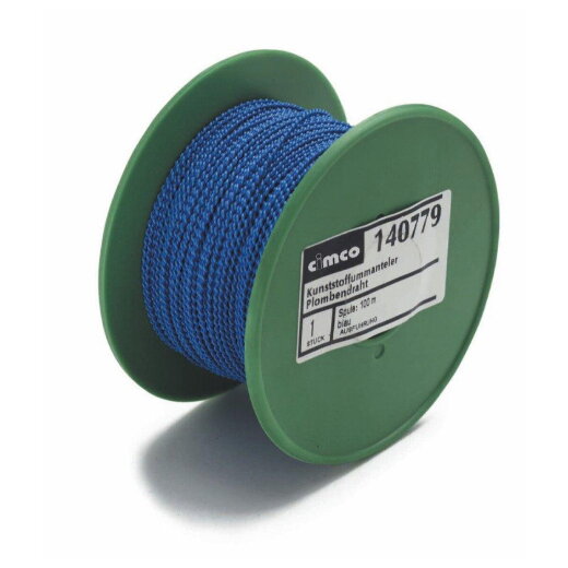 Cimco Plombendraht Kunststoff blau 140779
