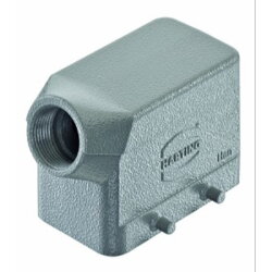 Harting Tüllengehäuse 09300101521 Han 10B-gs-16