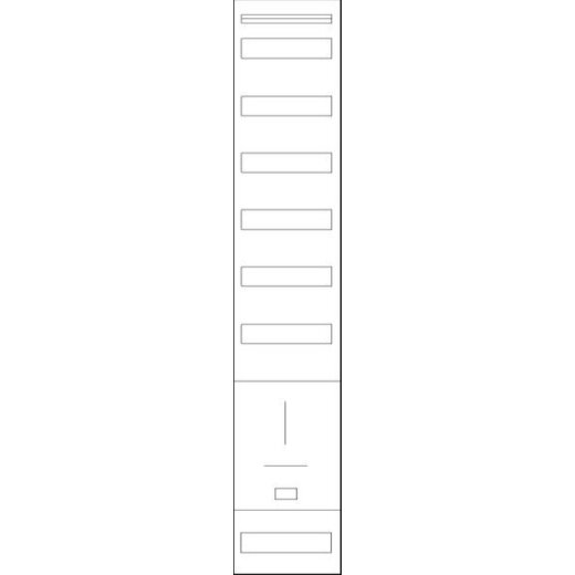 ABN Braun TSG-Feld T19N 1T 150mm Anschlussraum T19N