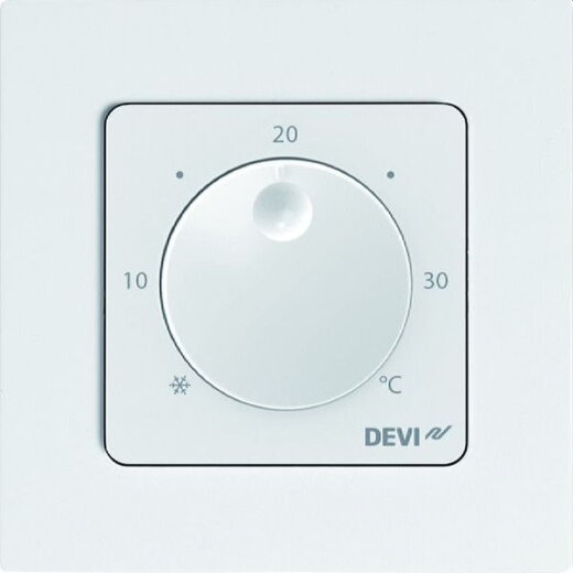 DEVI Raumthermostat DEVIwet mit Einstellrad 088U2000
