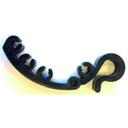 DEVI Dachrinnenhalter 25 Stk. Pkg. Kunststoff mit Gelenk...