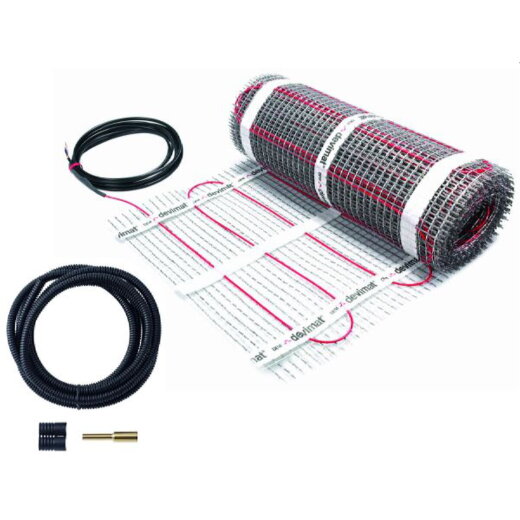 DEVI Dünnbettheizmatte DEVImat 150W/qm 3,5qm 0,5x7,0m selbstkle 140F0450