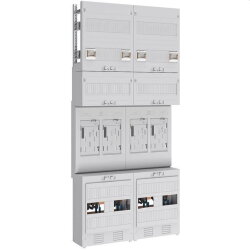 ABN Braun Zählerplatz eHZ 4Z mit sperrbarem HS/OKK...