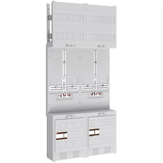 ABN Braun Zählerplatz 3Pkt 2Z Klemmstein 5polig 500x1050mm Z27120