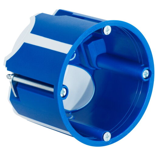 Kaiser Hohlwand-Geräte-Verbindungsdose Schallschutz D: 68mm T: 61mm blau 9069-04