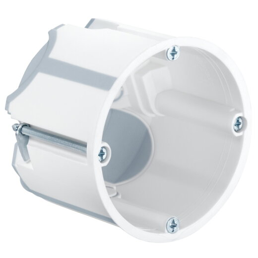 Kaiser Hohlwand-Geräte-Verbindungsdose Schallschutz D: 68mm halogenfrei weiss 9069-76