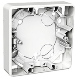 ELSO AP-Gehäuse WDE002351 1fach 21mm Exxact weiß