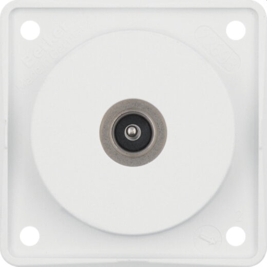 Berker Antennenverbinderdose 945112512 polarweiss matt 945112512