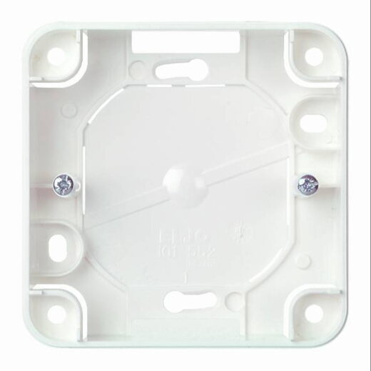 ELSO AP-Gehäuse 294114 1fach FASHION reinweiß