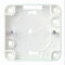 ELSO AP-Gehäuse 294114 1fach FASHION reinweiß