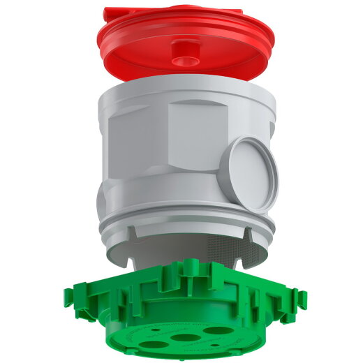 Kaiser Deckenabzweigdose 1265-50 D60mm 1265-50