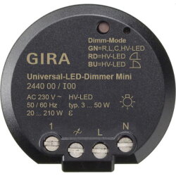 Gira Dimmer 244000 Einsatz Tastd.Uni-LED 244000