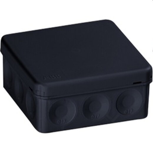 ABB Stotz-Kontakt Abzweigkasten AP9/M schwarz 2,5qmm 400V 86x86mm 2TKA140013G1