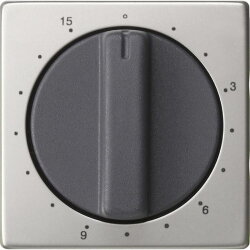 Gira Abdeckung 0640600 Knebel Zeitsch. 15 min 55 Edelst...