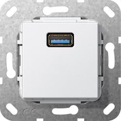 Gira Einsatz 568203 3.0 Typ A Kupplung reinweiss