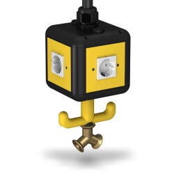 OBO Versorgungseinheit VH4 140x140x1100 graphitschwarz IP20