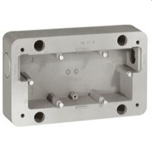 Legrand AP-Gehäuse 077892 Soliroc 2fach IP55