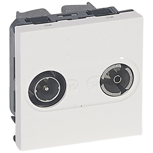 Legrand Durchgangsdose 078787 weiss