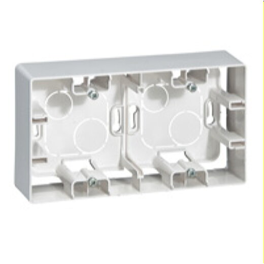Legrand AP-Gehäuse 664799 Niloe 2fach ultraweiss
