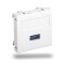 OBO Multimediaträger USB 3.0 A MTG-U3A S RW1 Buchse m. Schraub 45x45mm