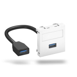 OBO Multimediaträger USB 3.0 A-A MTG-U3A F RW1 m....