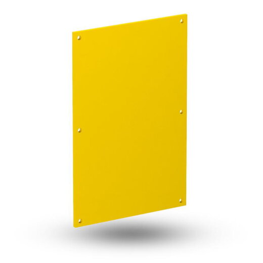 OBO Abdeckplatte VHF-P1 gelb blind