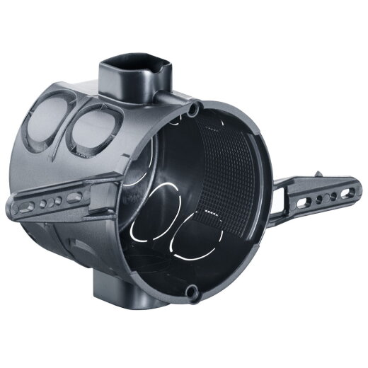 Kaiser Abzweigschalterdose 1555-62 mit Nagellaschen D:60mm T:63mm 1555-62