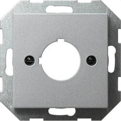 Gira Abdeckung 027226 +Tragring Geraete System 55 Alu