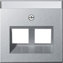 Gira Abdeckung 264026 BSF Mod Jack 30° 2f System 55 Alu