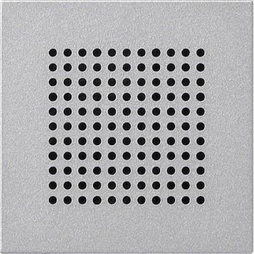 Gira Abdeckung 248326 Lautsprecher System 55 Farbe Alu