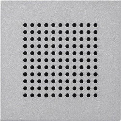 Gira Abdeckung 248326 Lautsprecher System 55 Farbe Alu