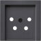 Gira Abdeckung 027928 KPN System 55 anthrazit