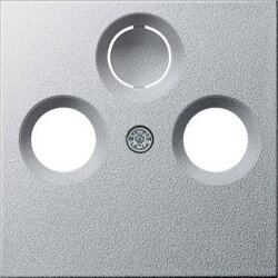 Gira Antennenabdeckung 086926 Antennensteckd. System 55 Alu
