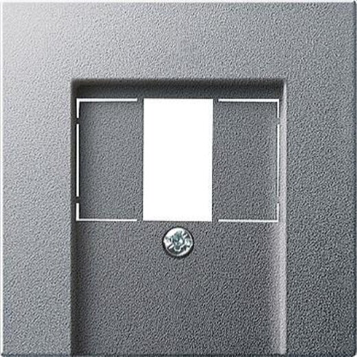 Gira Abdeckung 027626 TAE Stereo USB System 55 Alu